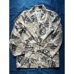 1980's Season Ticket Hawaiian Tropical Suit Coat